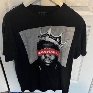 Black Notorious Graphic Tee